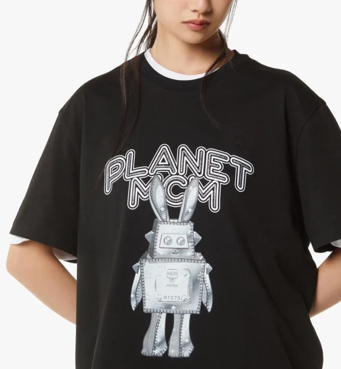 Planet Mcm Rabot T-Shirt in Organic Cotton Planet Mcm Rabot T-Shirt in Organic Cotton