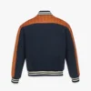 Ponte Varsity Jacket in Monogram Neoprene Jacquard