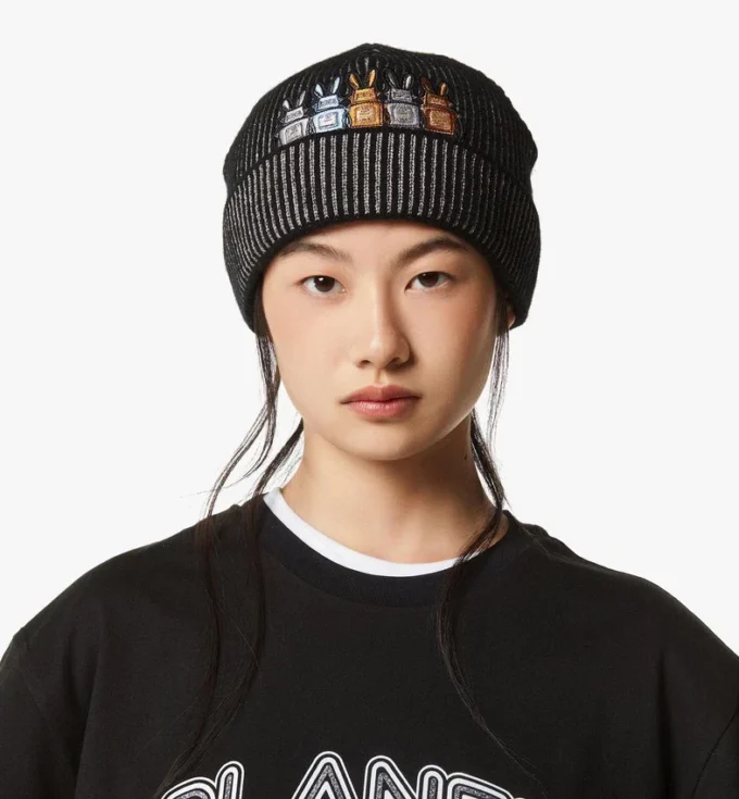 Rabot Beanie in Lurex Wool Rabot Beanie in Lurex Wool