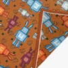 Rabot Monogram Print Bandana Scarf