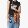 Rabot Monogram Print Bandana Scarf