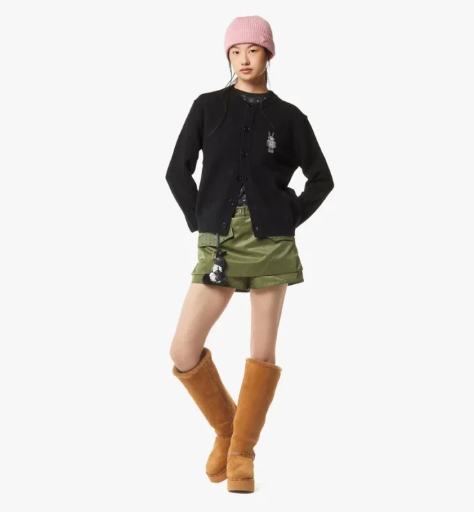 Rabot Patch Wool Knit Cardigan