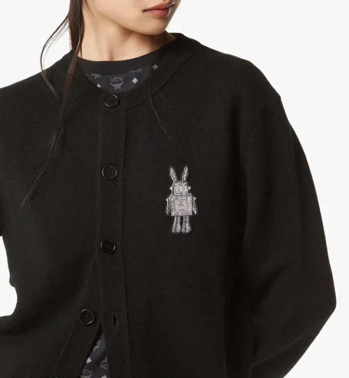 Rabot Patch Wool Knit Cardigan