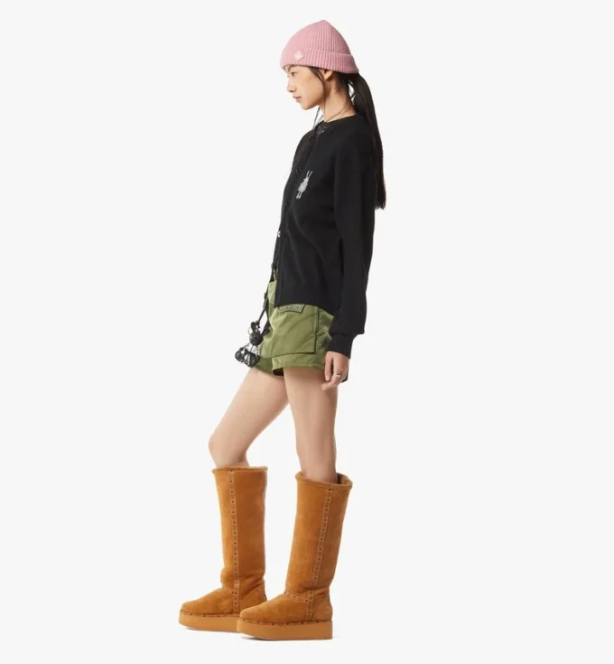 Rabot Patch Wool Knit Cardigan