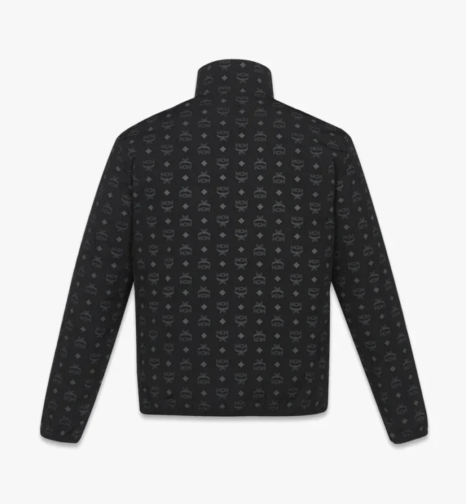Reversible Monogram Print Windbreaker in Econyl®