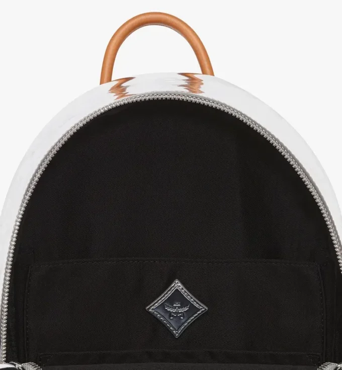 Stark Backpack in Metallic Mirror Leather Stark Backpack in Metallic Mirror Leather
