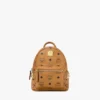Stark Bebe Boo Side Studs Backpack in Visetos