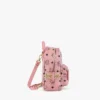 Stark Bebe Boo Side Studs Backpack in Visetos