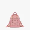 Stark Bebe Boo Side Studs Backpack in Visetos