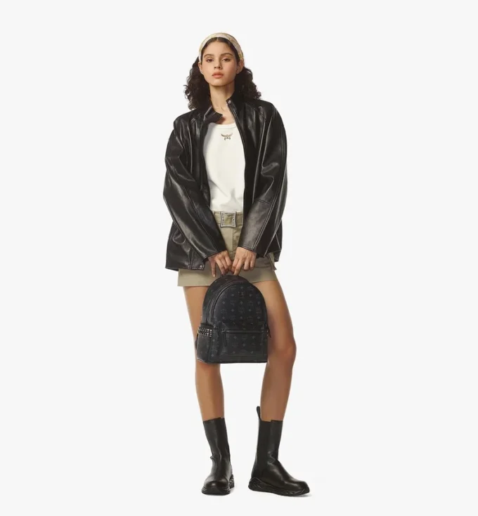 Stark Side Studs Backpack in Visetos Stark Side Studs Backpack in Visetos