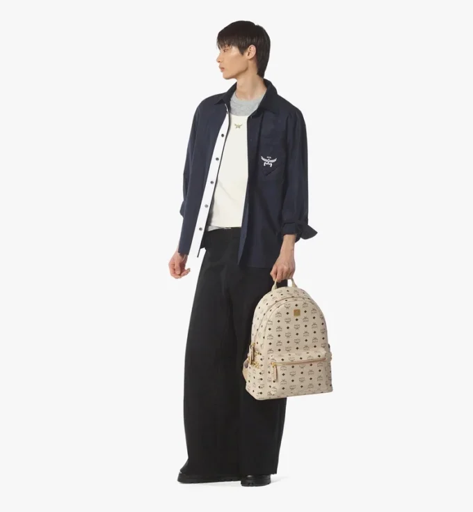 Stark Side Studs Backpack in Visetos Stark Side Studs Backpack in Visetos