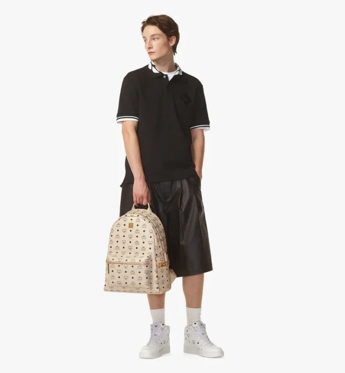 Stark Side Studs Backpack in Visetos Stark Side Studs Backpack in Visetos