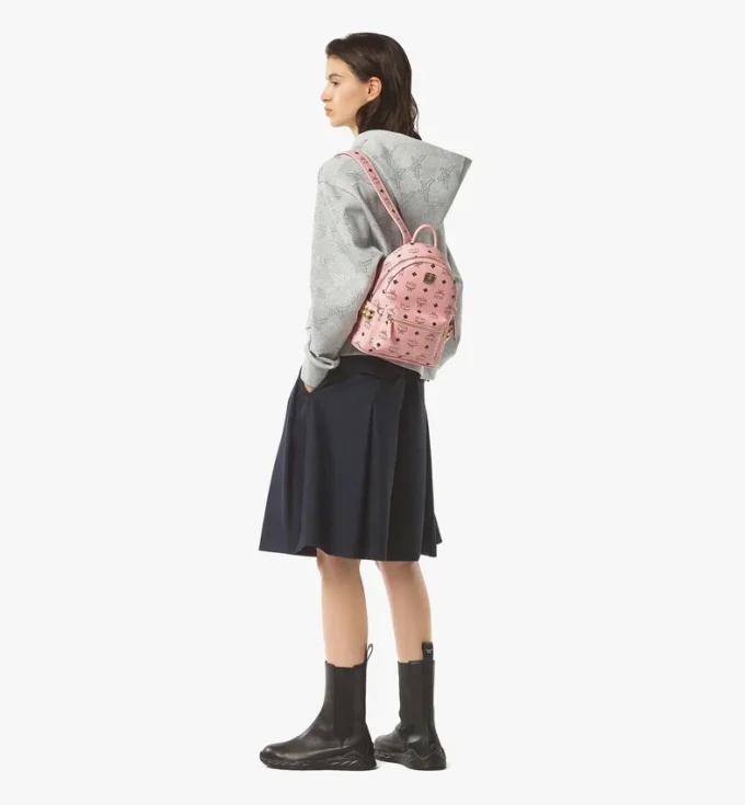 Stark Side Studs Backpack in Visetos