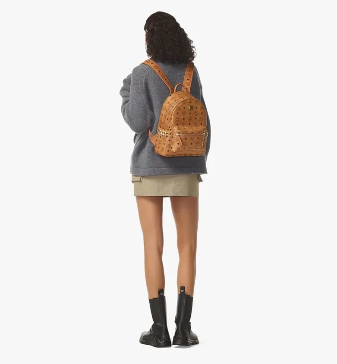 Stark Side Studs Backpack in Visetos