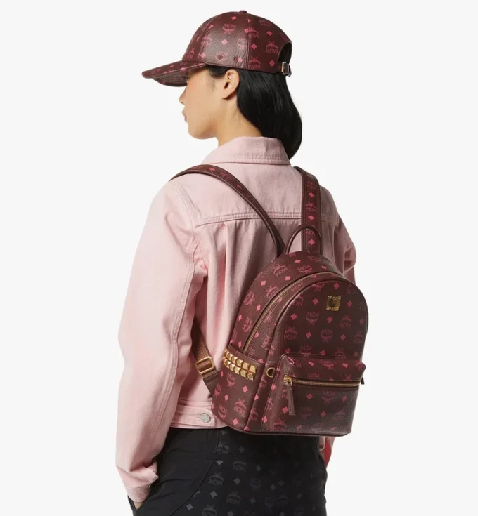 Stark Side Studs Backpack in Visetos