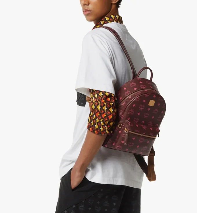 Stark Side Studs Backpack in Visetos