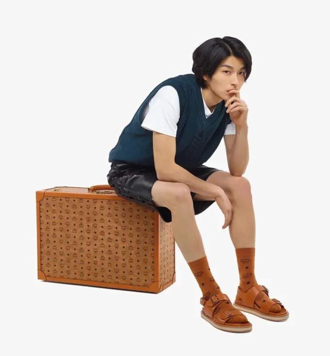 Suitcase in Visetos Suitcase in Visetos