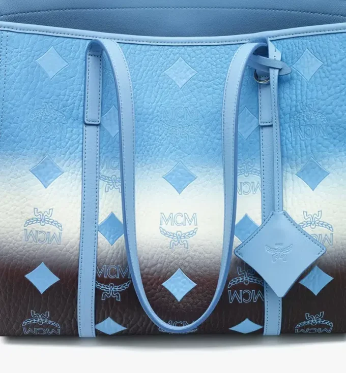 Toni Top-Zip Shopper in Gradation Visetos