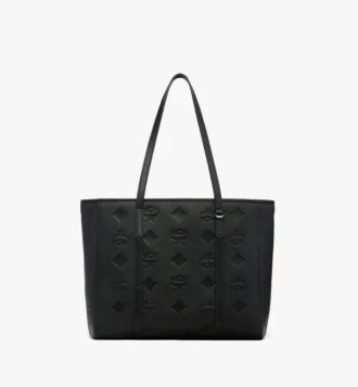 Toni Top-Zip Shopper in Maxi Monogram Leather