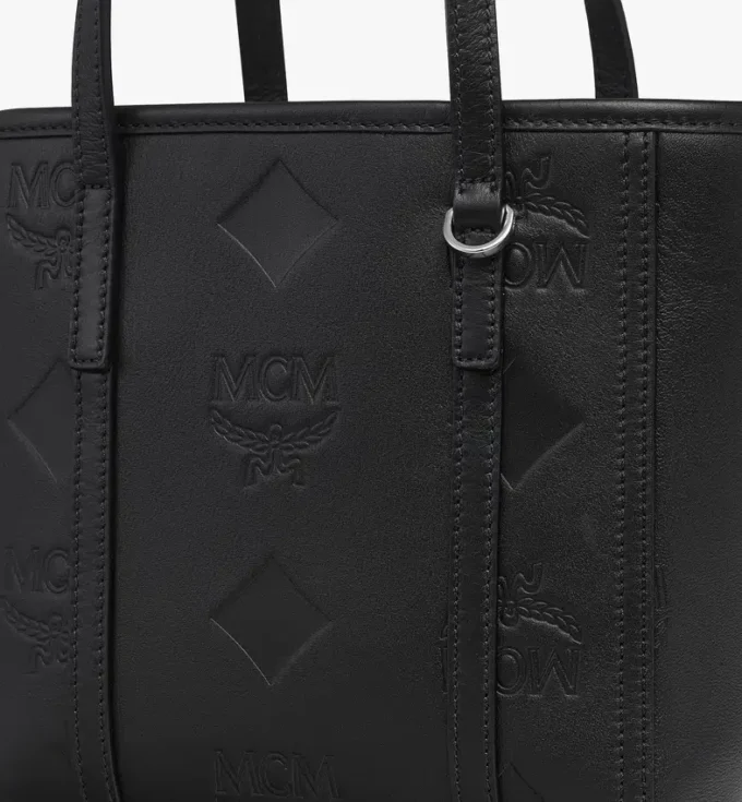 Toni Top-Zip Shopper in Maxi Monogram Leather Toni Top-Zip Shopper in Maxi Monogram Leather