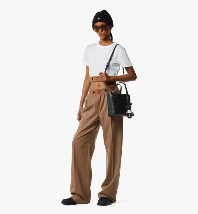 Toni Top-Zip Shopper in Maxi Monogram Leather Toni Top-Zip Shopper in Maxi Monogram Leather