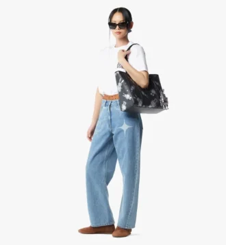 Toni Top-Zip Shopper in Rabot Visetos