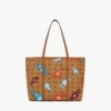 Toni Top-Zip Shopper in Rabot Visetos