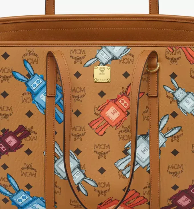 Toni Top-Zip Shopper in Rabot Visetos