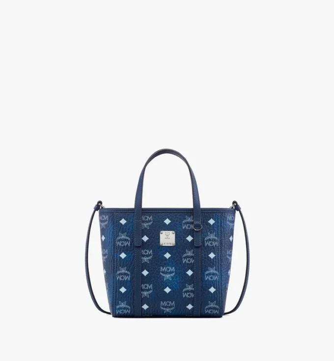 Toni Top-Zip Shopper in Visetos