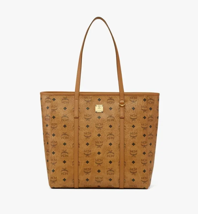 Toni Top-Zip Shopper in Visetos