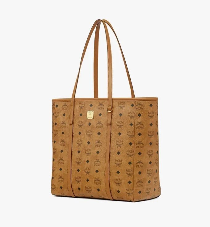 Toni Top-Zip Shopper in Visetos
