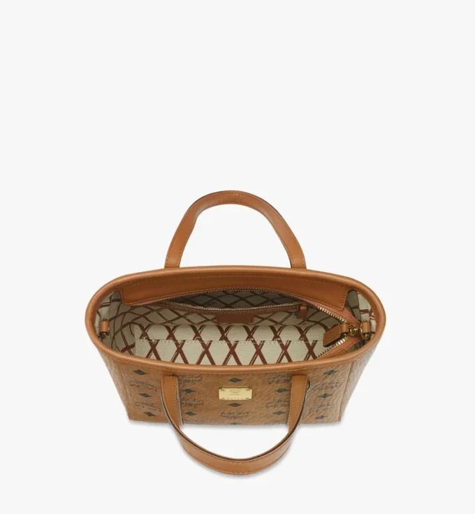 Toni Top-Zip Shopper in Visetos Toni Top-Zip Shopper in Visetos