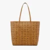 Toni Top-Zip Shopper in Visetos
