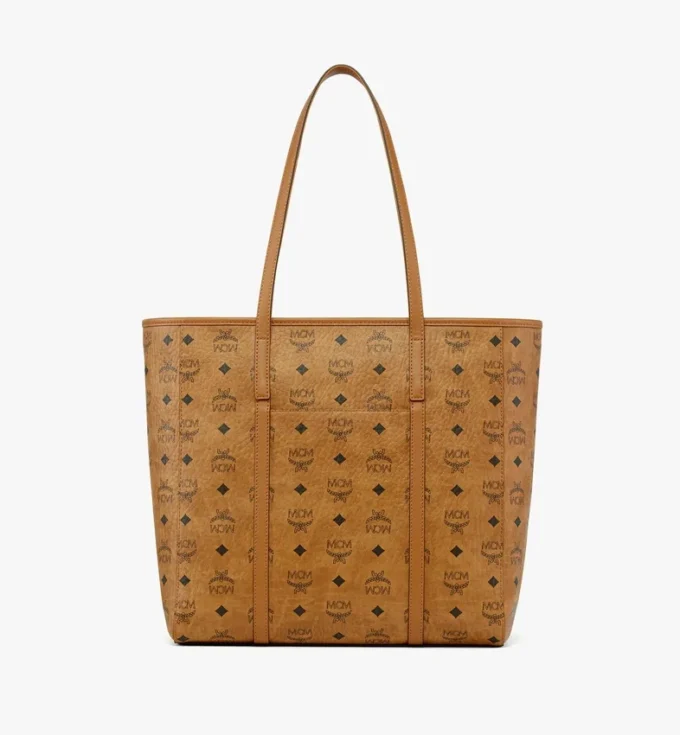 Toni Top-Zip Shopper in Visetos