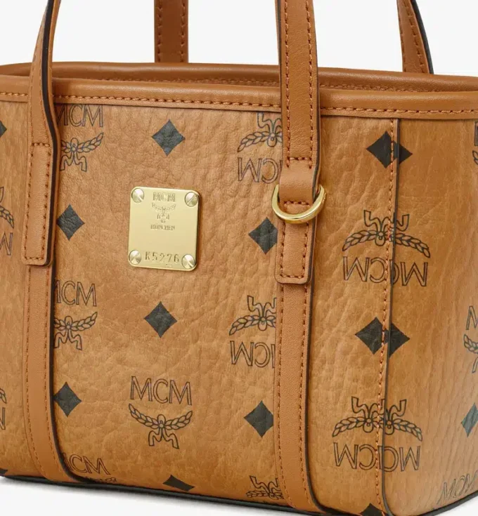 Toni Top-Zip Shopper in Visetos