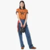 Toni Top-Zip Shopper in Visetos