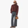 Toni Top-Zip Shopper in Visetos