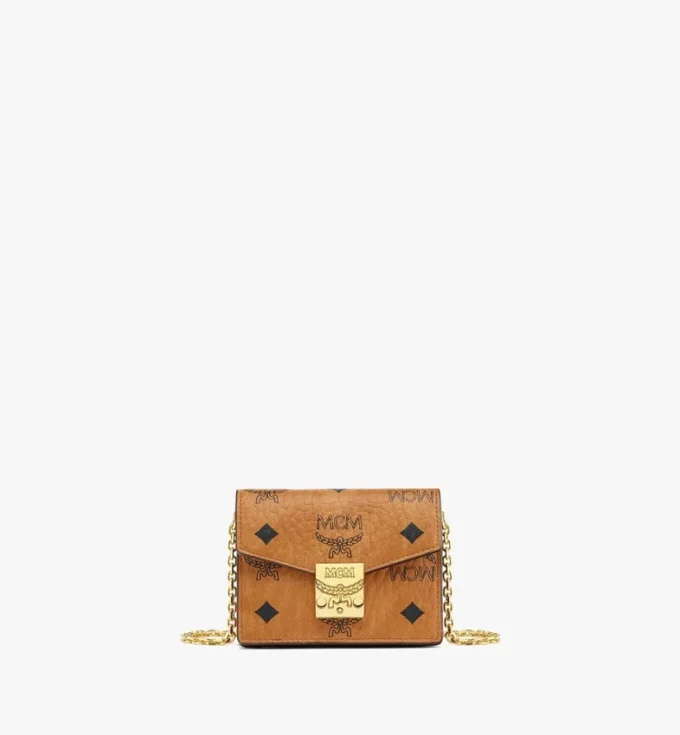 Tracy Chain Card Wallet in Visetos Tracy Chain Card Wallet in Visetos
