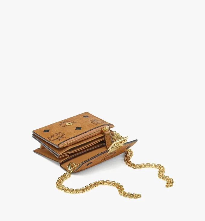Tracy Chain Card Wallet in Visetos Tracy Chain Card Wallet in Visetos