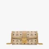 Tracy Chain Wallet in Visetos