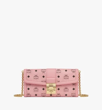 Tracy Chain Wallet in Visetos