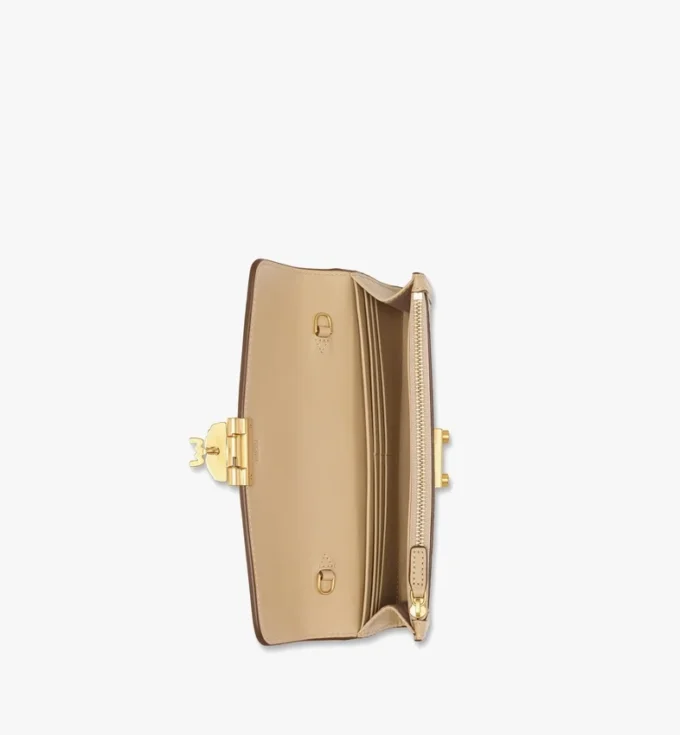 Tracy Chain Wallet in Visetos
