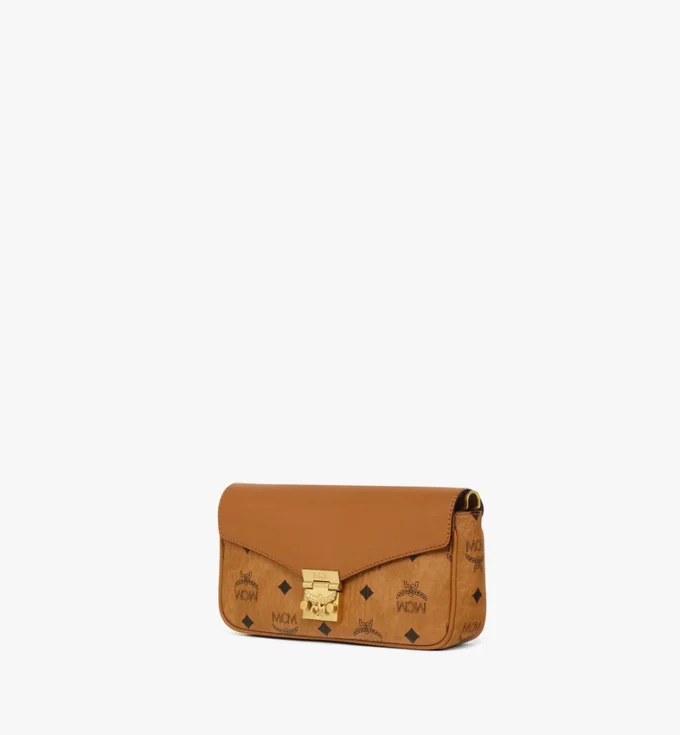 Tracy Crossbody in Visetos Leather Mix