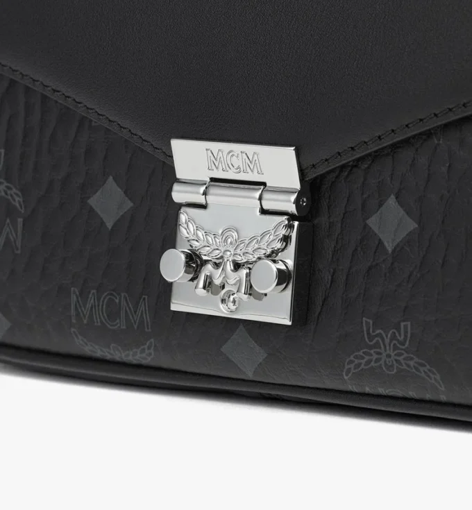 Tracy Crossbody in Visetos Leather Mix
