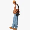 Tracy Crossbody in Visetos Leather Mix