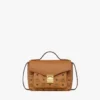 Tracy Satchel in Visetos Leather Mix