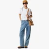 Tracy Satchel in Visetos Leather Mix