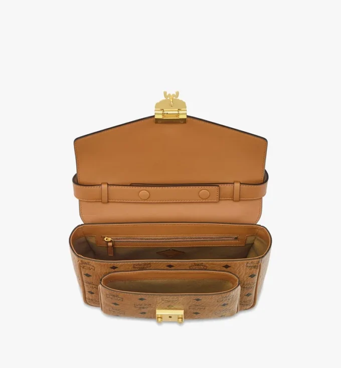 Tracy Satchel in Visetos Leather Mix