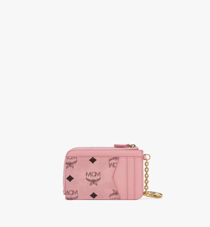 Tracy Zip Card Case in Visetos Tracy Zip Card Case in Visetos