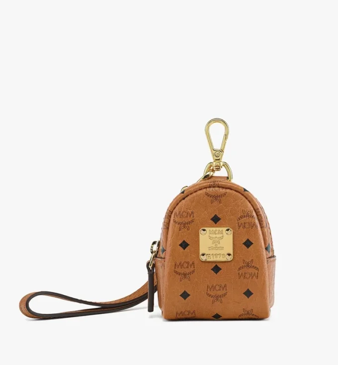 Wristlet Pet Litter Bag Holder in Monogram Print Leather Wristlet Pet Litter Bag Holder in Monogram Print Leather